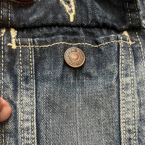 Levi's Classic Blue Denim Vintage Jacket - Picture 7 of 12